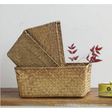 (BC-ST1085) Practical Pure Manual Natural Straw Basket